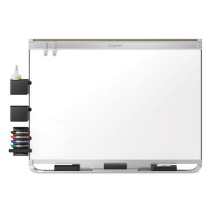 Quartet Prestige 2 DuraMax Magnetic Porcelain, 96" x 48", White Surface, Silver Aluminum/Plastic Frame