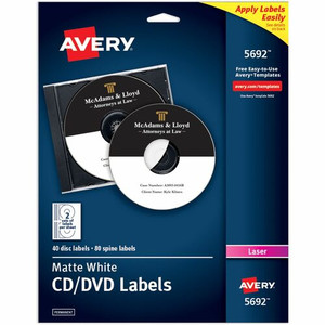 LABEL;CD;LASER;WE;40CT