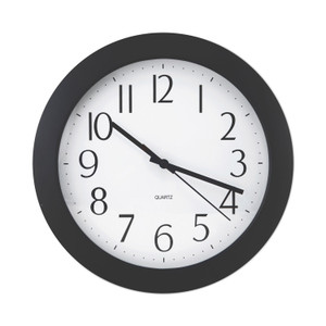 Universal Whisper Quiet Clock, 12" Overall Diameter, Black Case, 1 AA (sold separately) Universal Whisper Quiet Clock, 12" Overall Diameter, Black Case, 1 AA (sold separately)