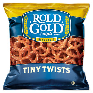 Rold Gold Tiny Twists Pretzels, 1 oz Bag, 88/Carton (LAY32430) View Product Image