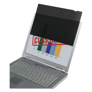 AbilityOne 7045016192983, Shield Privacy Filter for 24" Widescreen Flat Panel Monitor/Laptop, 16:9 Aspect Ratio (NSN6192983) View Product Image