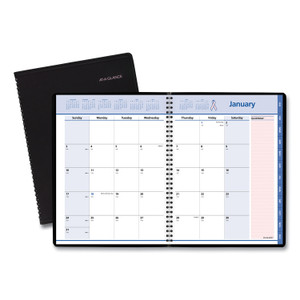 AT-A-GLANCE QuickNotes Special Edition Monthly Planner, 11 x 8.25, Black/Pink Cover, 12-Month (Jan to Dec): 2024 View Product Image