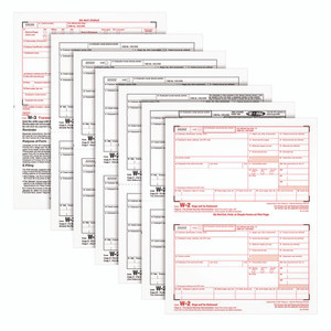 TOPS Laser W-2 Forms Kits - 6 Part - 5.50" x 8.50" Sheet Size - White Sheet(s) TOPS Laser W-2 Forms Kits - 6 Part - 5.50" x 8.50" Sheet Size - White Sheet(s)