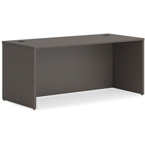 HON Mod HLPLDS6630 Desk Shell - 29" Height x 66" Width x 30" Depth - Finish: Slate Teak