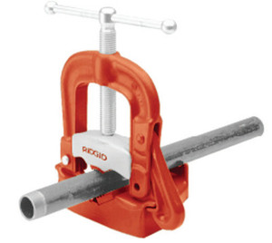 Ridge Tool Company Bench Yoke Vises, Cast Iron, 3 in Pipe Cap. View Product Image