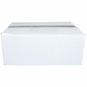 Scotch Mailing Box - External Dimensions: 14" Length x 10" Width x 5.5" Height - White - For Mail - Recycled