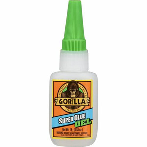 Gorilla Super Glue Gel - 0.53 oz - Clear
