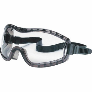 MCR Safety Stryker Safety Goggles - Flying Particle Protection - Clear Lens - Anti-fog, Indirect Ventilation