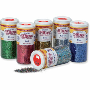 Spectra Glitter Sparkling Crystals - 6 Color(s) - Assorted - 4 oz