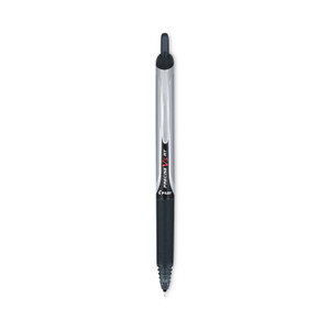 Pilot Precise V5RT Roller Ball Pen, Retractable, Extra-Fine 0.5 mm, Black Ink, Black Barrel (PIL26062) View Product Image