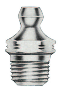 Alemite Non-Corrosive Fittings, Straight, 3/4 In, Male/Male, 1/8 In (Ptf) View Product Image