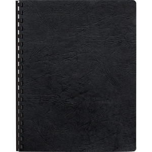 Fellowes Executive Presentation Covers - 11.3" Height x 8.8" Width x 0.1" Depth x 62 mil Thickness - For 8 3/4" x 11 1/4" Sheet - Rectangular - Black - Vinyl