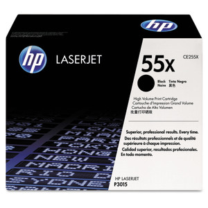 HP 55X, (CE255X) High-Yield Black Original LaserJet Toner Cartridge HP 55X, (CE255X) High-Yield Black Original LaserJet Toner Cartridge