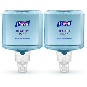 PURELL ES8 HEALTHY SOAP&trade 0.5% BAK Antimicrobial Foam - 1.27 quart - Kill Germs - Hand, Skin - Moisturizing - Blue