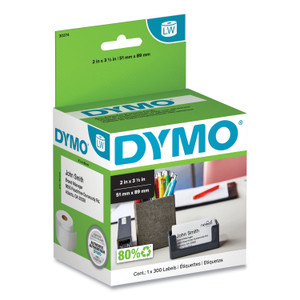Dymo Nonadhesive Appointment Cardstock Labels - A8 - (DYM30374)
