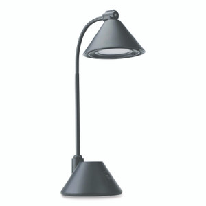 Alera LED Task Lamp, 5.38w x 9.88d x 17h, Black
