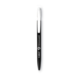 BIC PrevaGuard Media Clic Mechanical Pencils, 0.7 mm, HB (#2), Black Lead, 6 Black Barrel/6 Blue Barrel, Dozen