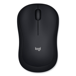Logitech M185 Wireless Mouse, 2.4 GHz Frequency/30 ft Wireless Range, Left/Right Hand Use, Black