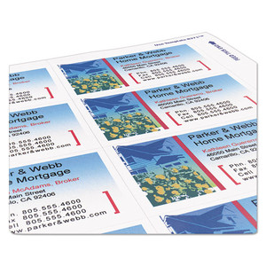 Avery Printable Microperforated Business Cards w/Sure Feed Technology ...