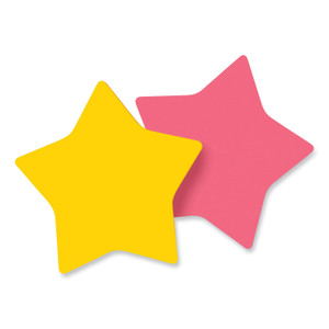 Post-it Notes Die-Cut Star Shaped Notepads, 2.6" x 2.6", Assorted Colors, 75 Sheets/Pad, 2 Pads/Pack