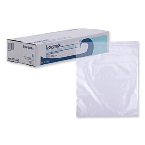 Boardwalk Reclosable Food Storage Bags, 2 Gallon, 13" x 15", Clear, 100/Box