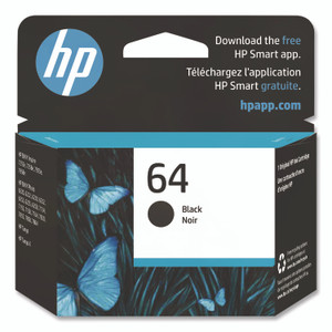HP 64, (N9J90AN) Black Original Ink Cartridge HP 64, (N9J90AN) Black Original Ink Cartridge