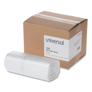 Universal High-Density Shredder Bags, 56 gal Capacity, 100/Box (UNV35952) View Product Image