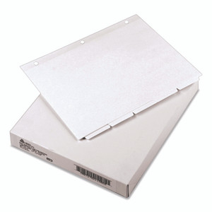 Avery Write and Erase Plain-Tab Paper Dividers, 5-Tab, 11 x 8.5, White, 36 Sets