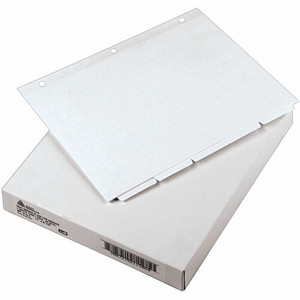 Avery Plain Tab Write-On Dividers - 5 x Divider(s) - 5 Tab(s)/Set - 8.5" Divider Width x 11" Divider Length - Letter - 3 Hole Punched