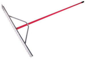 The Ames Companies  Inc. Asphalt Lute Rake  36 In Aluminum Blade  82 In Aluminum Handle (760-63133) View Product Image