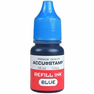 Cosco Self-inking Stamp Pad Refill Ink - Blue Ink