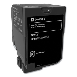 Lexmark 84C1HK0 Return Program Unison High-Yield Toner, 25,000 Page-Yield, Black (LEX84C1HK0) View Product Image