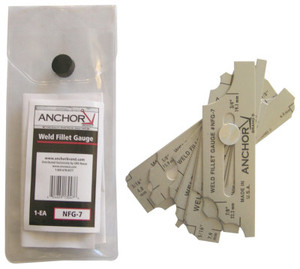 Anchor Nfg-7 Weld Filletgauge Set (100-Nfg-7) View Product Image