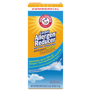 Arm & Hammer Carpet and Room Allergen Reducer and Odor Eliminator, 42.6 oz Box, 9/Carton (CDC3320084113CT) View Product Image