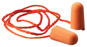3M Foam Earplugs 1110  Corded (142-1110)