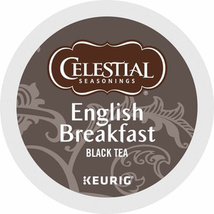 Celestial Seasonings English Breakfast Black Tea K-Cup - Compatible with Keurig Brewer - Black Tea - 24/Box
