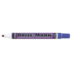 Brite-Mark Paint Pen Medium Tip Violet (253-84019) View Product Image