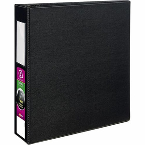 Avery DuraHinge Durable Binder with Label Holder - 3" Binder Capacity - Letter - 8 1/2" x 11" Sheet Size - 670 Sheet Capacity - 3 Ring(s)