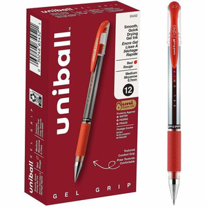 PEN;GEL;SIGNO;GRIP;0.7MM;RD