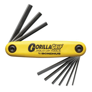 5/64-1/4" Gorilla Grip Foldup Tool Set (116-12589) View Product Image