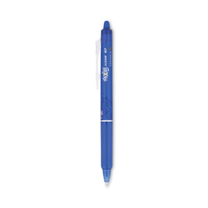 Pilot FriXion Clicker Erasable Gel Pen, Retractable, Fine 0.7 mm, Blue Ink, Blue Barrel (PIL31451) View Product Image