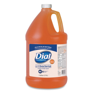 Dial Professional Gold Antibacterial Liquid Hand Soap, Floral, 1 gal, 4/Carton (DIA88047CT) View Product Image