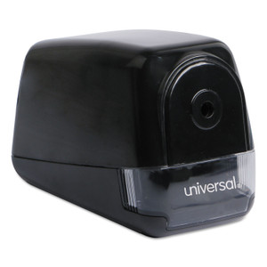 Universal Electric Pencil Sharpener, AC-Powered, 3.13 x 5.75 x 4, Black