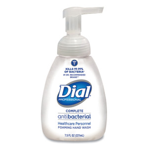Dial Professional Antibacterial Foaming Hand Wash, Original Scent, 7.5 oz, 12/Carton