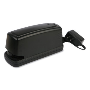 Universal Electric Stapler with Staple Channel Release Button, 20-Sheet Capacity, Black