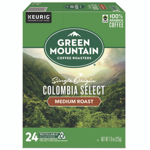 Green Mountain Coffee Roasters K-Cup Colombia Select Coffee - Compatible with Keurig Brewer - (GMT6003)