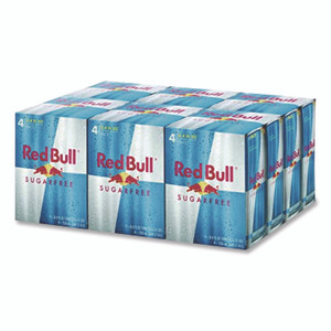 Red Bull Energy Drink, Sugar-Free, 8.4 oz Can, 24/Carton
