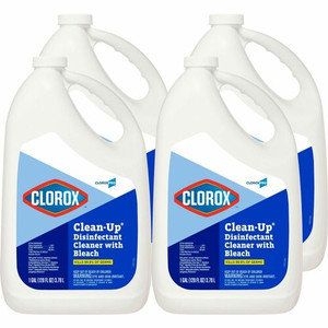 CloroxPro&trade Clean-Up Disinfectant Cleaner with Bleach Refill - 128 fl oz (4 quart) - Original Scent - (CLO35420CT)