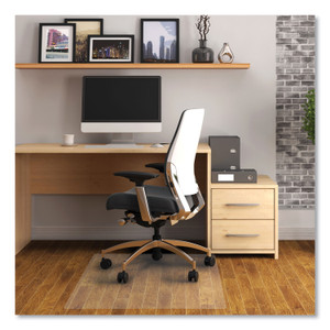 Floortex Cleartex Advantagemat Phthalate Free PVC Chair Mat for Hard Floors, 48 x 36, Clear (FLRPF129225EV) View Product Image