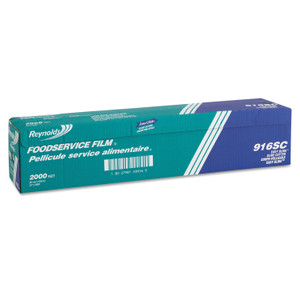 Reynolds Wrap PVC Film Roll with Cutter Box, 24" x 2,000 ft, Clear (RFP916) View Product Image